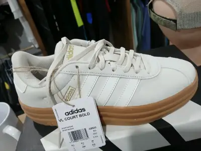 Zapatillas Adidas VL Court Bold blancas - miniatura 2