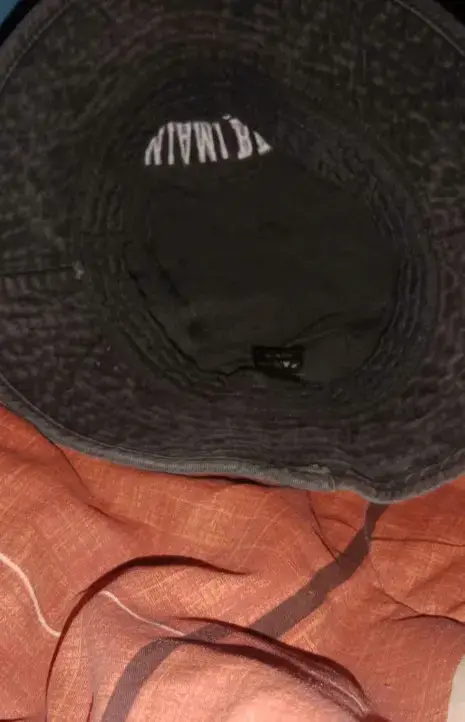 Sombrero estilo pescador Miami Beach negro - 2