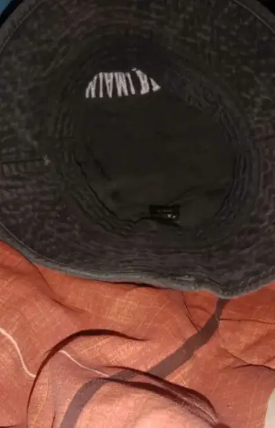 Sombrero estilo pescador Miami Beach negro - miniatura 2
