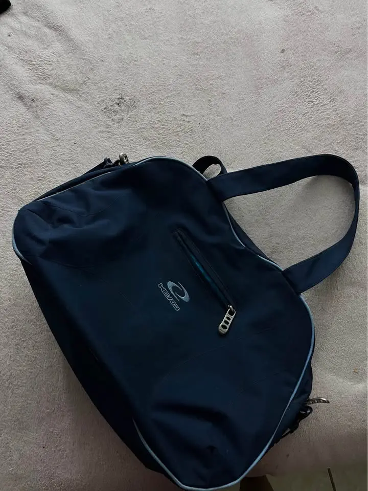 Bolso deportivo azul Head con cierre - 1