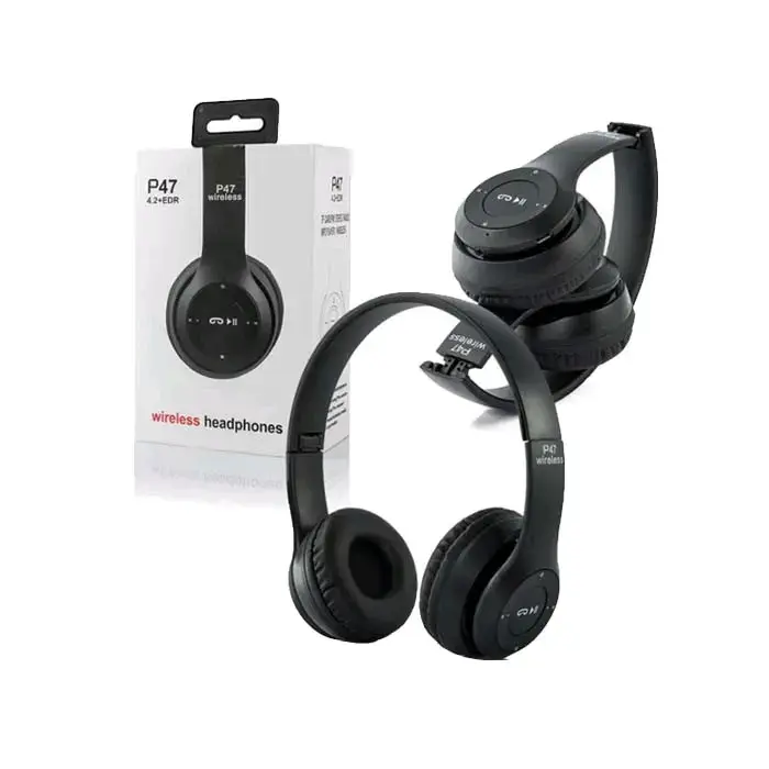 Audífonos Inalámbricos P47 con Bluetooth y Micrófono - 2