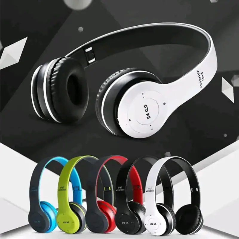 Audífonos Inalámbricos P47 con Bluetooth y Micrófono - 3