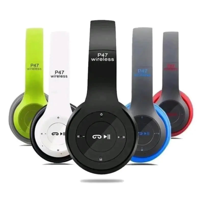 Audífonos Inalámbricos P47 con Bluetooth y Micrófono - 4