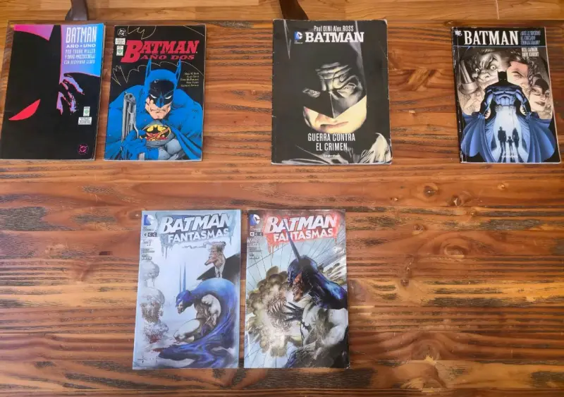 Lote 6 Cómics Batman: Ediciones Clásicas y ECC
