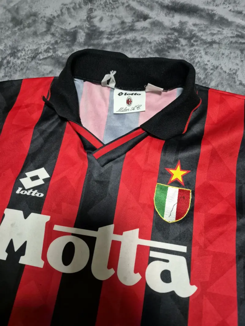 Camiseta de fútbol retro Lotto AC Milan - 5