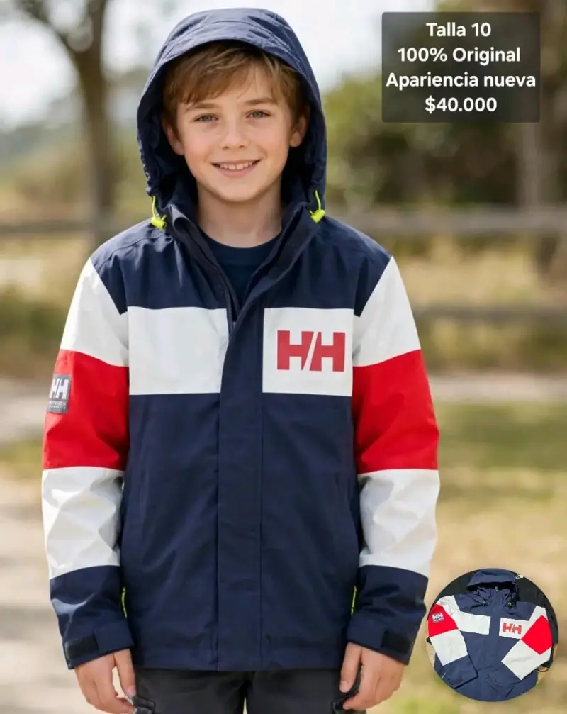 Chaqueta impermeable para niño Helly Hansen - 1