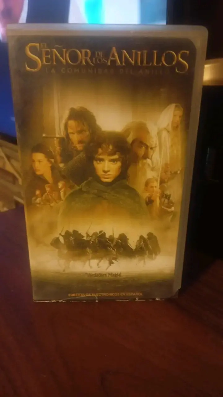 VHS El Señor de los Anillos: La Comunidad del Anillo - 1