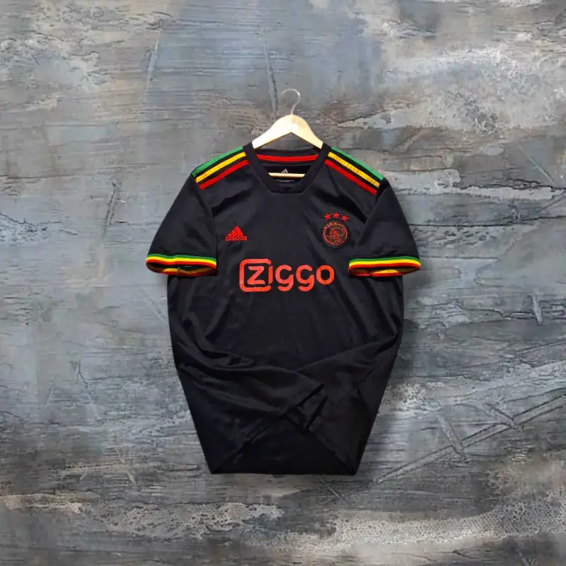 Camiseta Ajax Negra Adidas XXL - 1
