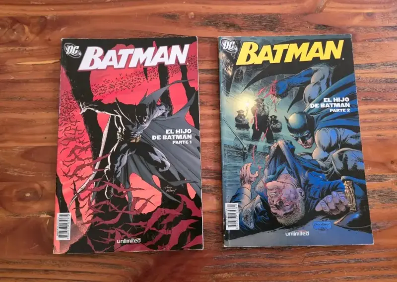2 Cómics Batman Unl: El Hijo de Batman Completa