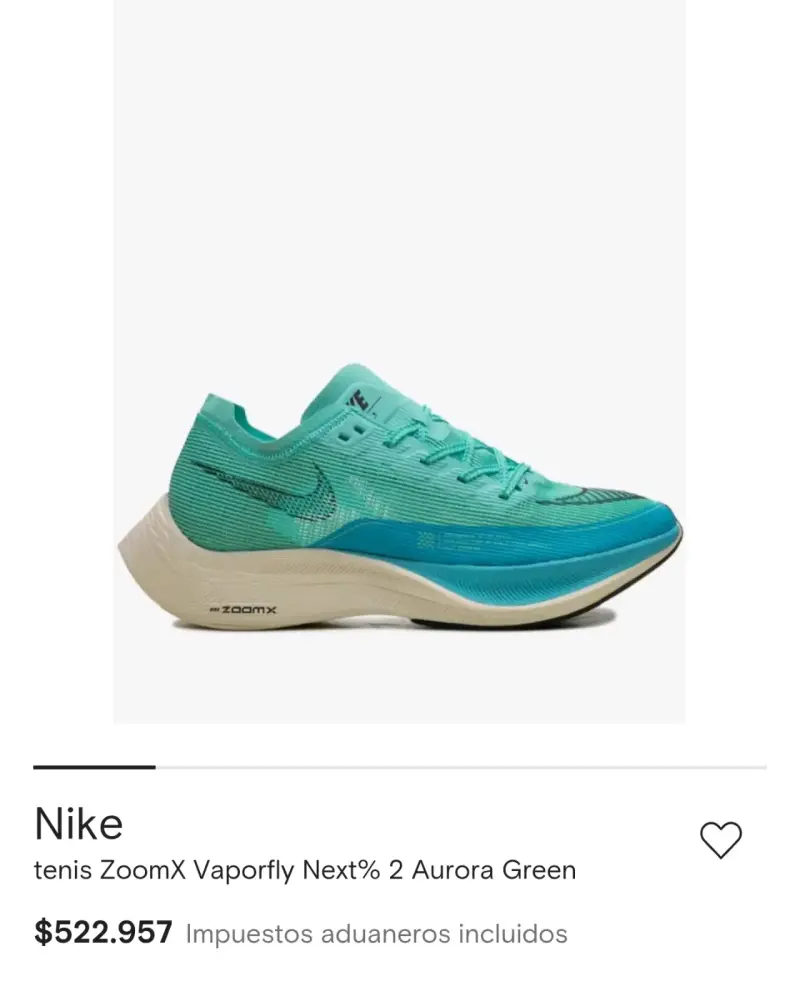 Nike ZoomX Vaporfly Next%2 Aurora Green - 2