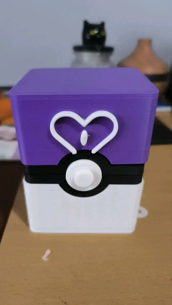 Deck box temática Pokémon morada - 2