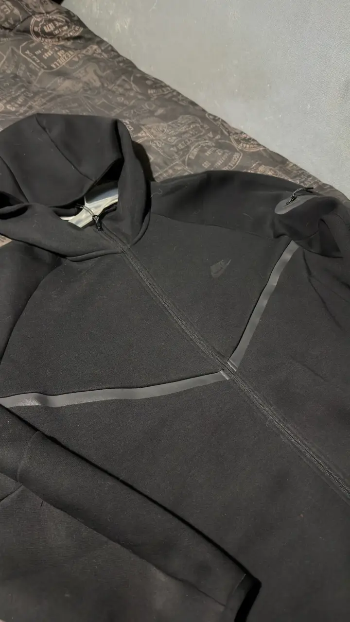 Polerón Nike Tech Negro 2xl - 2