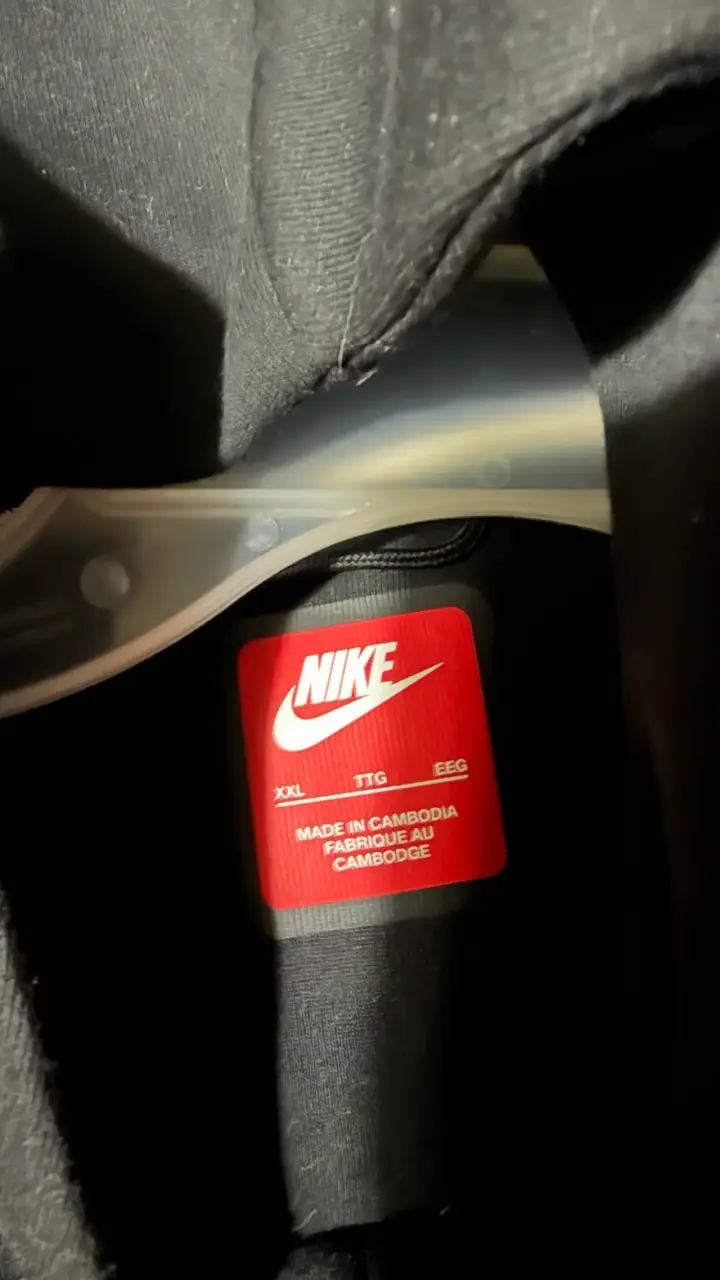Polerón Nike Tech Negro 2xl - 3