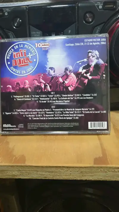CD Inti-Illimani Música en la Memoria 10 Años - miniatura 2