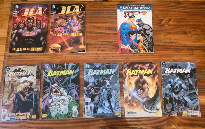 8 Cómics DC Números Sueltos (Leer descripción)