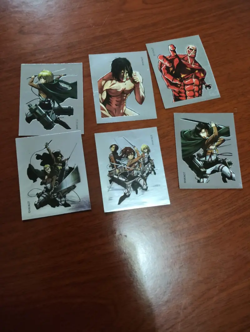 Lote 126 laminas attack on TiTan - 2