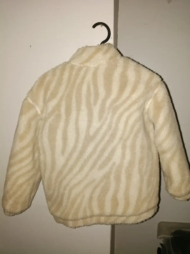Chaqueta de peluche beige para niños H&M - 2