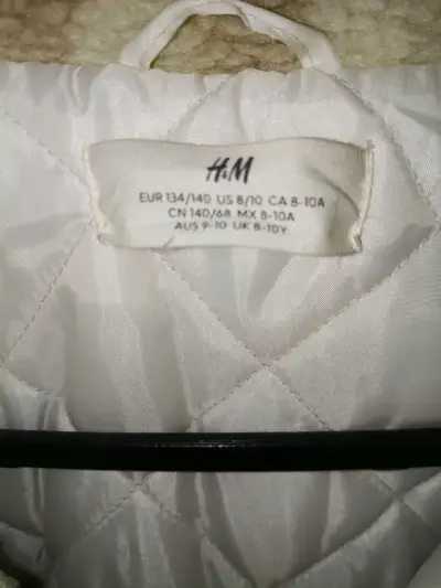Chaqueta de peluche beige para niños H&M - miniatura 3