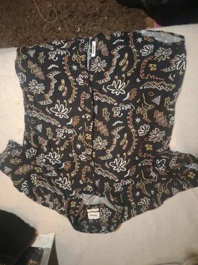 Camisa estampada de viscosa Americanino talla L - miniatura 1