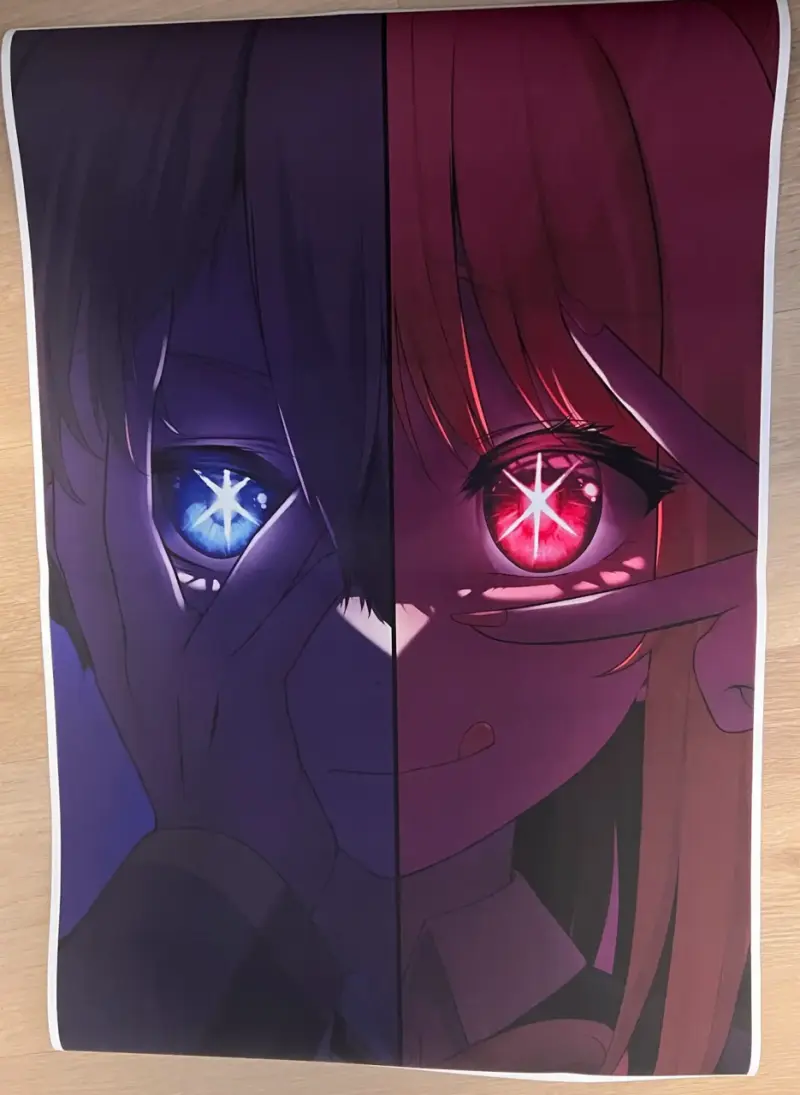 Póster anime Oshi No Ko - 1