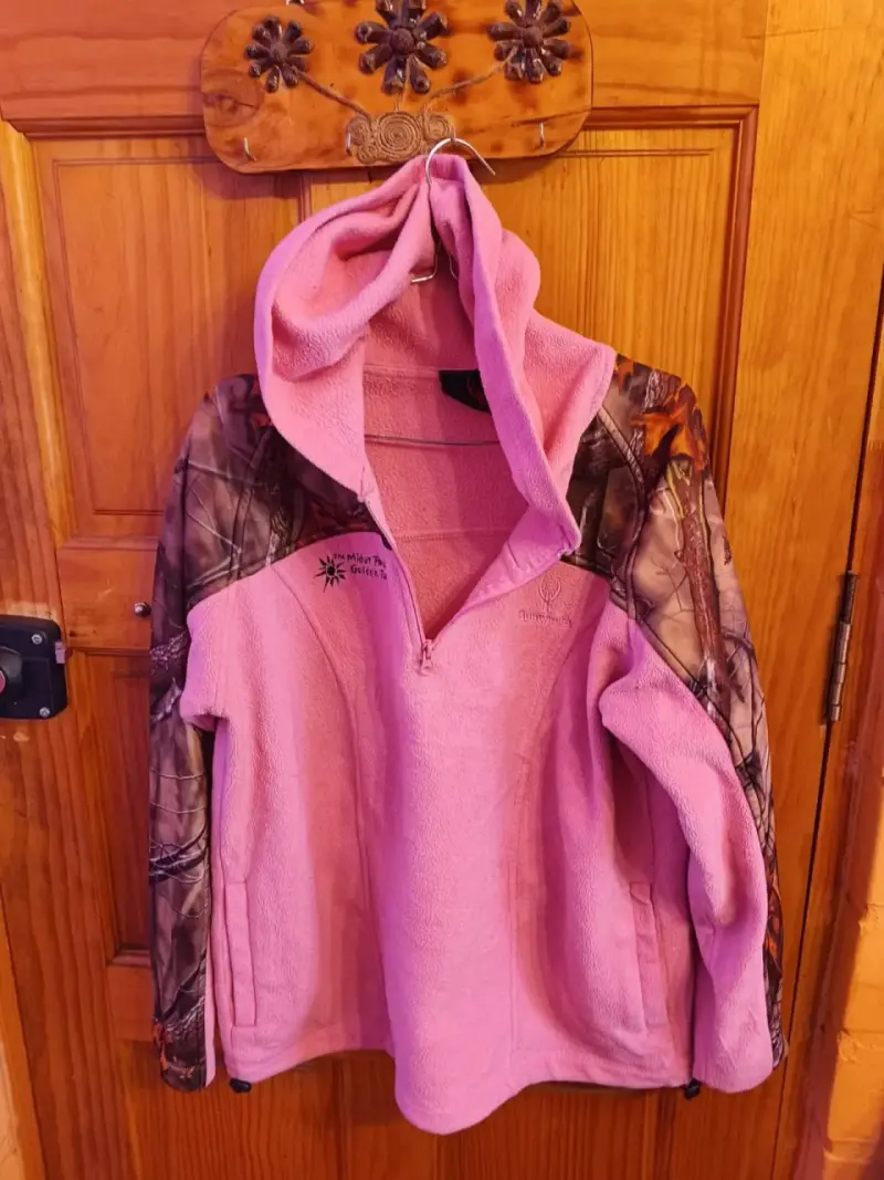 Chaqueta Impermeable Morada para Mujer - 2