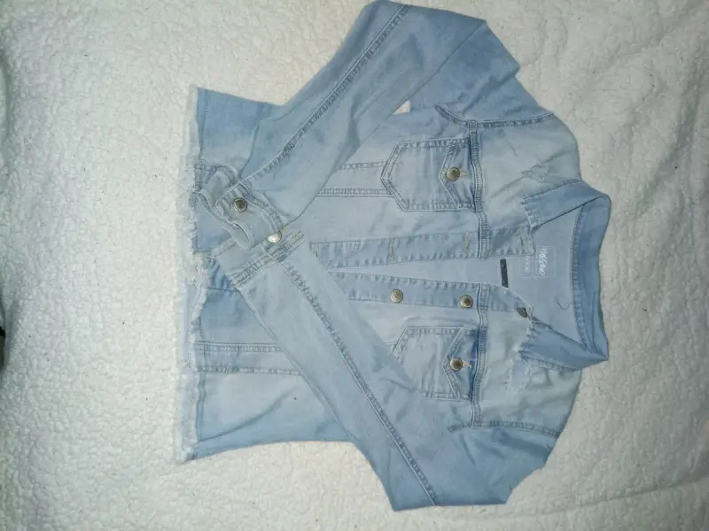 Chaqueta de mezclilla clara para mujer Mossimo - 1