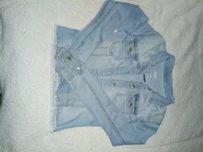 Chaqueta de mezclilla clara para mujer Mossimo - miniatura 1