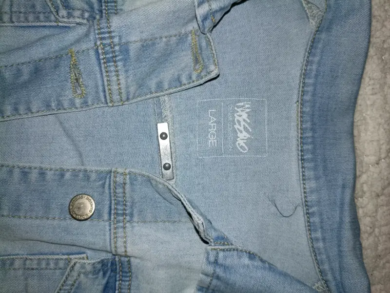 Chaqueta de mezclilla clara para mujer Mossimo - 2