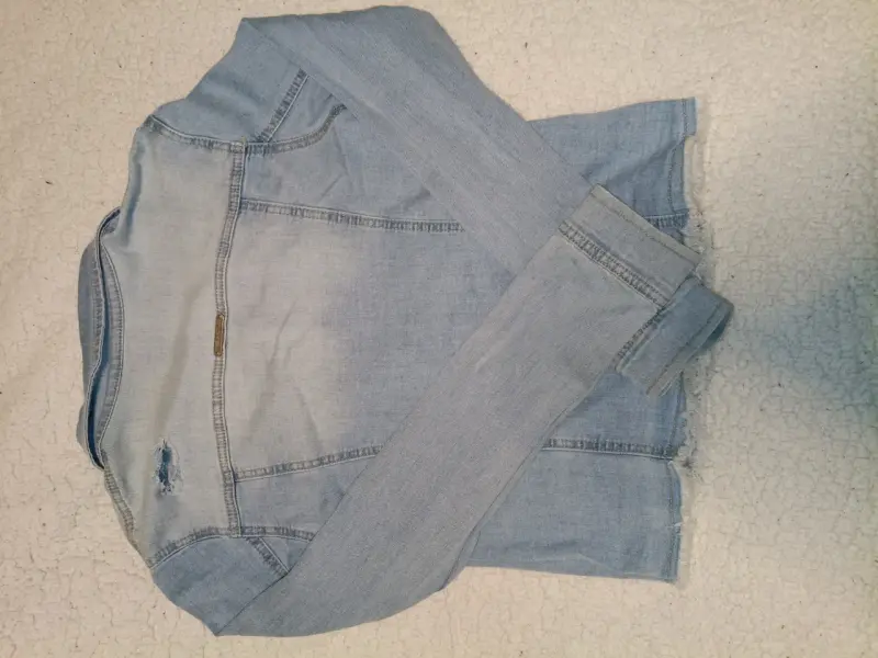 Chaqueta de mezclilla clara para mujer Mossimo - 3