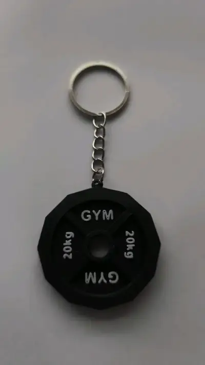 Llavero de pesas de gimnasio 20kg - miniatura 1
