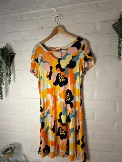 Vestido estampado floral Fashion Park - miniatura 2