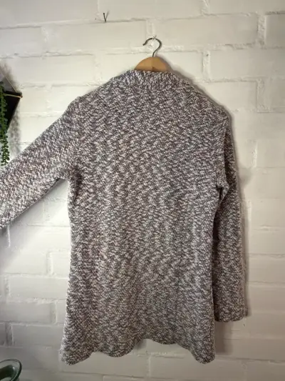 Blazer de punto gris para mujer iO - miniatura 4