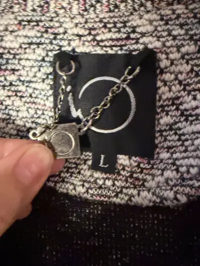 Blazer de punto gris para mujer iO - miniatura 5