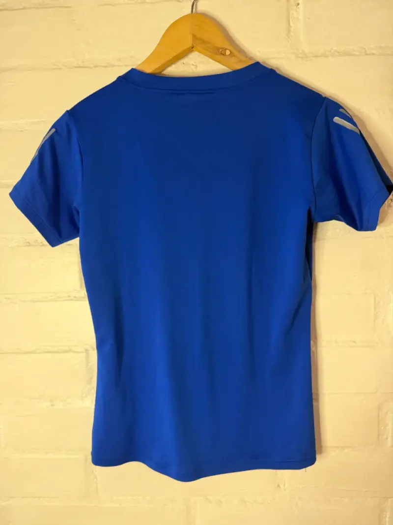 Polera deportiva azul Adidas para mujer - 2