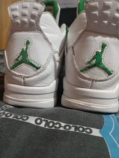 Zapatillas Jordan 4 "metallic green" - miniatura 2