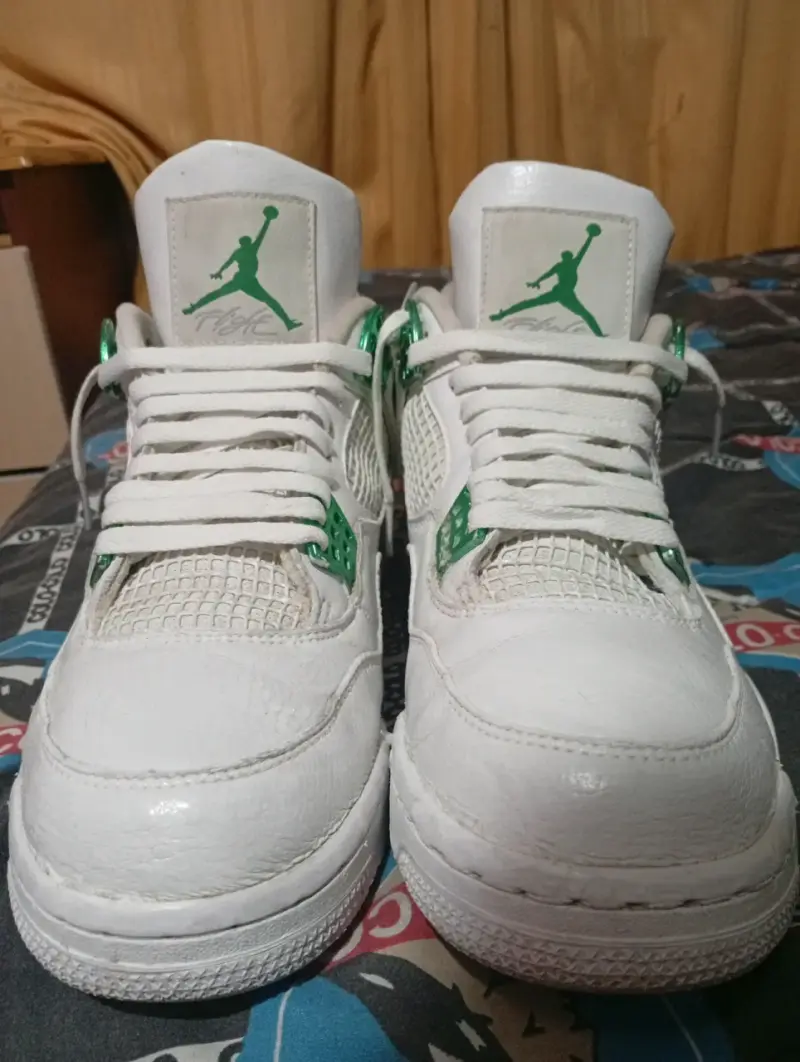 Zapatillas Jordan 4 "metallic green" - 4