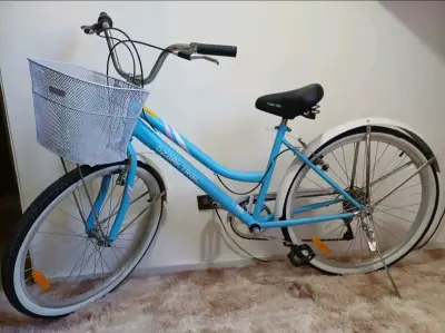 Bicicleta Ozark Trail azul con canasto - miniatura 1