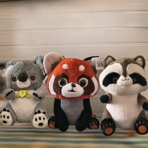 Peluches con manta - 1