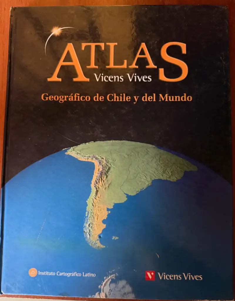 Atlas Geográfico de Chile y del Mundo Vicens Vives - 1