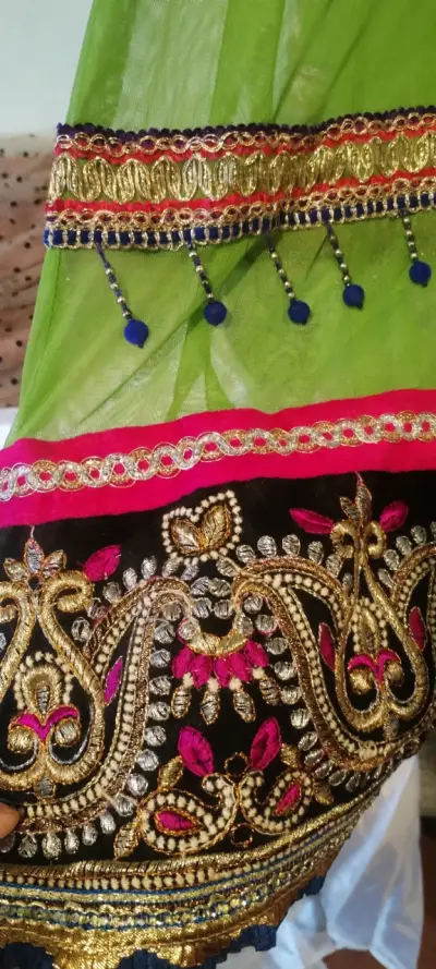 Vestido tradicional indu - miniatura 4