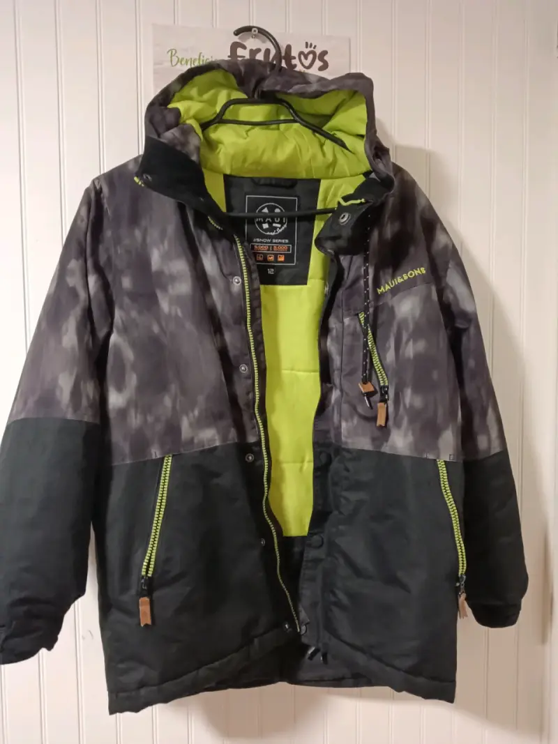 Chaqueta impermeable para hombre con capucha - 2
