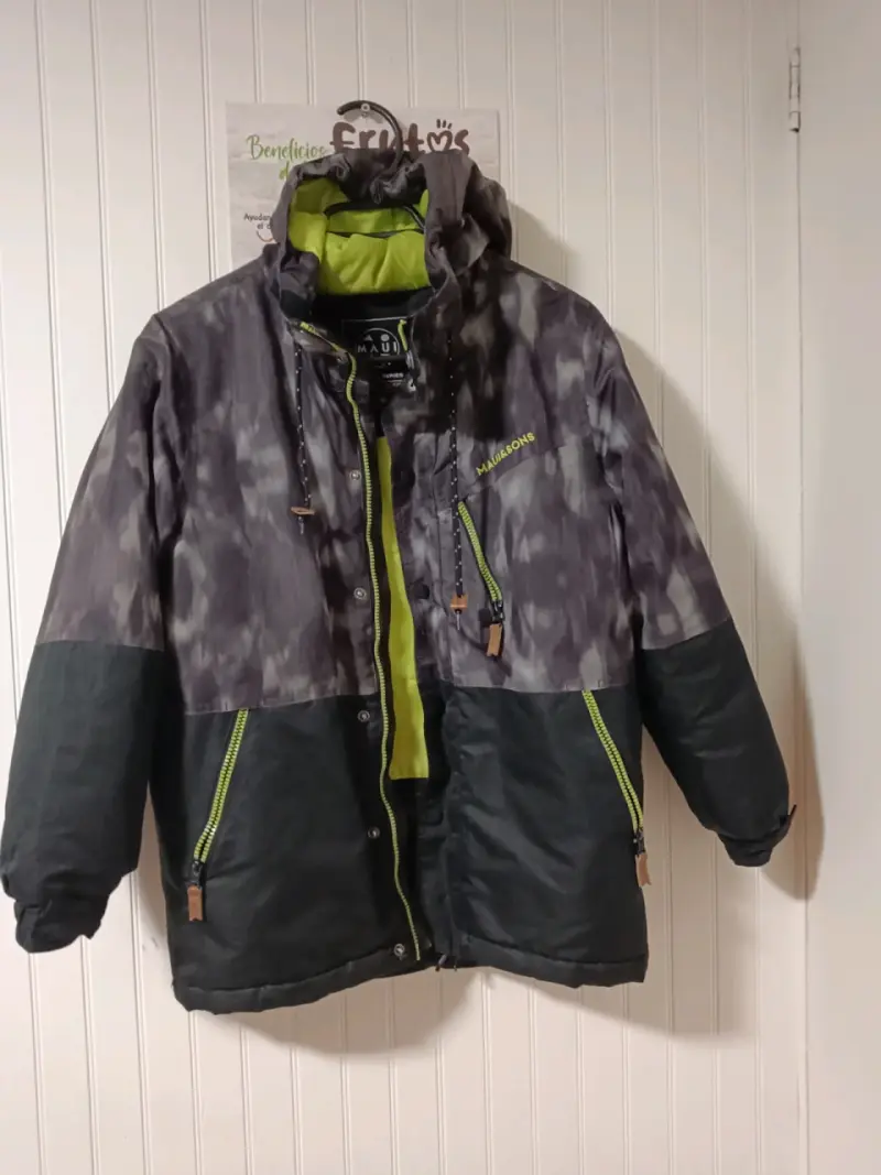 Chaqueta impermeable para hombre con capucha - 3