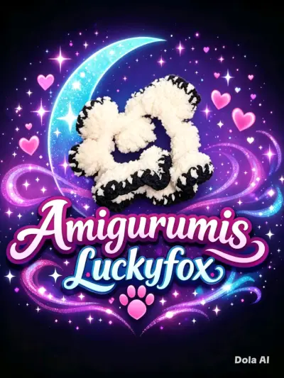 Colección de Scrunchies Amigurumis Luckyfox - miniatura 2