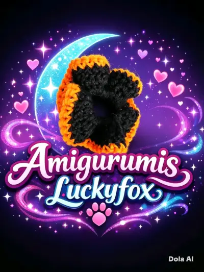 Colección de Scrunchies Amigurumis Luckyfox - miniatura 3