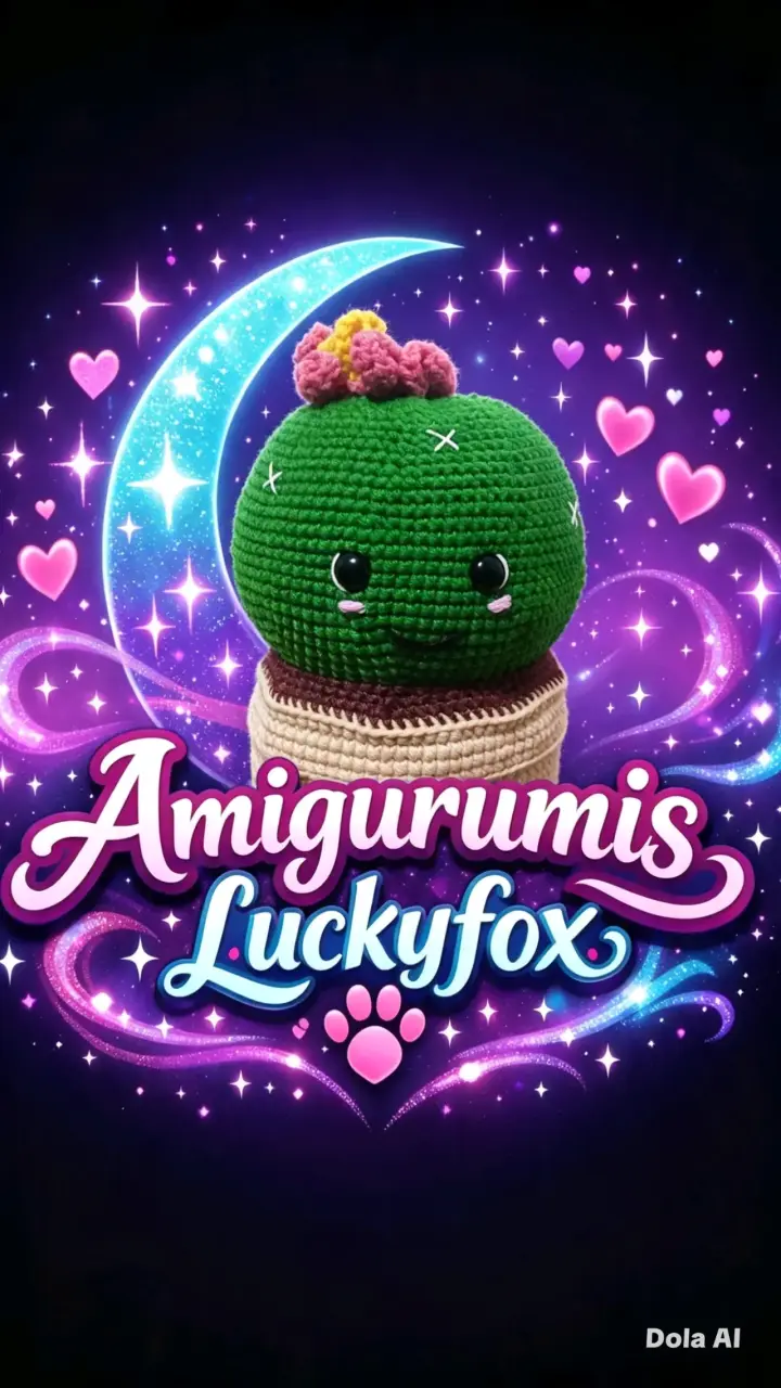Amigurumi cactus tejido a mano
