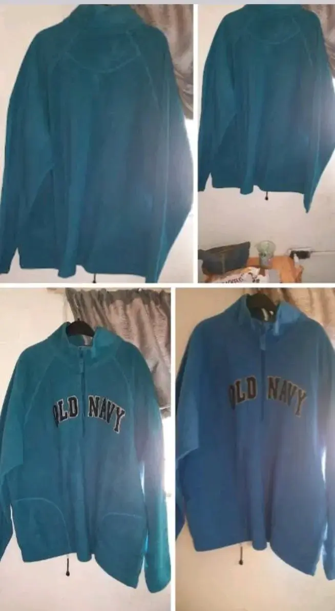 Chaqueta polar azul Old Navy para hombre