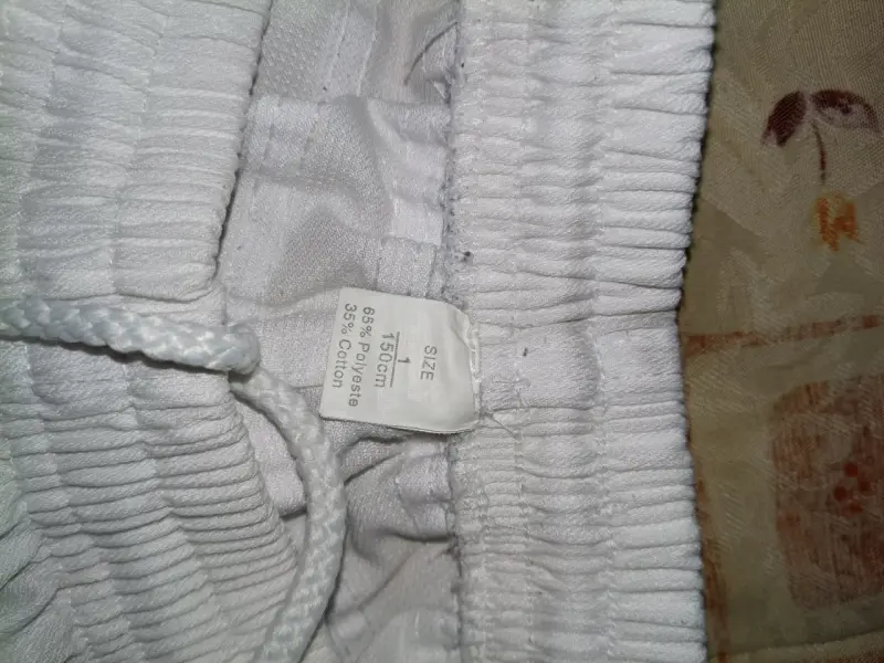 Kimono de Karate Byakko blanco talla 150 cm - 4