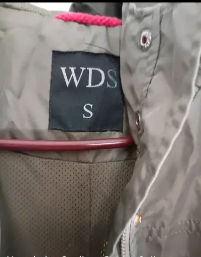 Parka verde militar para mujer talla S - miniatura 3
