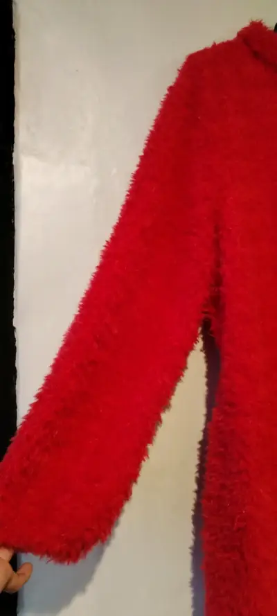 Disfraz de Elmo de Plaza Sésamo para adulto - miniatura 2