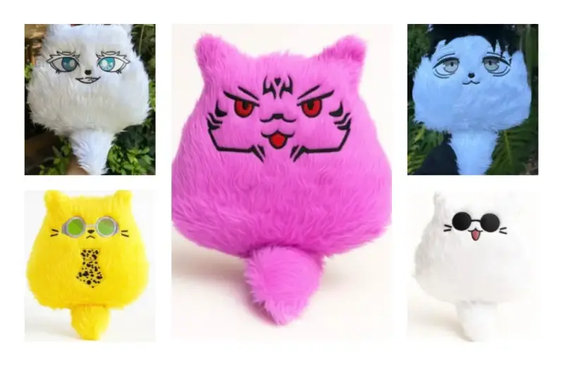 Peluches inspirados en anime - 1